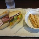 かふぇ ふりゅい - 夏野菜サンド