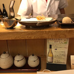 てんぷら ひら井 - クモ