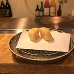 てんぷら ひら井 - 帆立