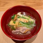 Kanazawa - 合鴨と白松茸のお椀