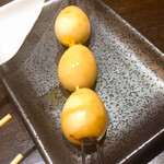 三酉屋 - うずら卵150円別