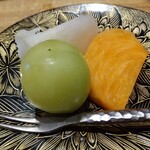 天ぷら たけうち - フルーツ