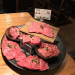 Kanda Yakiniku Oreno Niku - 神田焼肉 俺の肉 本店(東京都千代田区内神田)俺のデラックス盛り！ ハーフサイズ400g 6500円