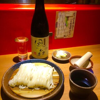 〆の稲庭うどん