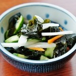 道の駅　いりひろせ - 「酢の物」店員様の御もてなしです＝美味(7/23UP)