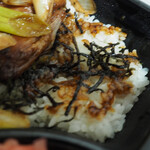 ほっともっと - タレがしみ込んだご飯です
