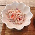 Taishuushokudou sanikomeru - カニカマのサラダ