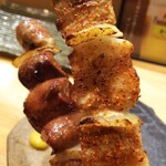 焼き鳥 ばかちん - BBR.KMOコンビ