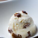 Rum raisin ice cream