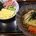 Hidakaya - 黒酢しょうゆ冷し麺￥490