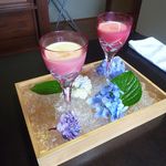 日本料理 鎌倉山倶楽部 - とうもろこしのスープ