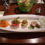 ビストロボーテ - 夏の前菜5種の盛り合わせ