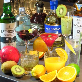 Enjoy a variety of cocktails made with seasonal fruits, vegetables, and herbs.