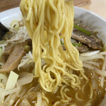 らーめん屋　炎 - 滑りがある好きな麺♬︎