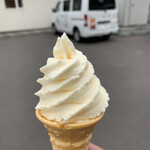 松屋 - ソフトクリーム　バニラ　250円税別