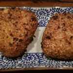 三葉洞 - 焼きおにぎり 2個(500円)