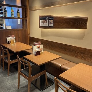 Please take your time and enjoy your soba in our calm interior.