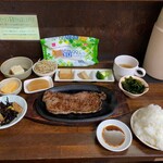 うまいものや 麺遊喜 - 料理写真:★ステーキ定食(1100円)★