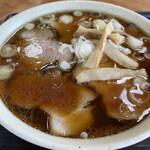 下出羽 内山屋 - チャーシュー麺@750円