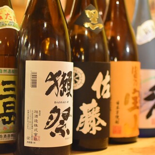 A wide selection of carefully selected shochu! Bottle keep is also available.