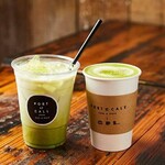 PORT OF CALL - green tea latte