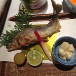 川湯温泉　冨士屋 - 鮎塩焼き