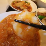 黄鶴 - エビチリのアップ　【　２０１２年７月　】