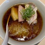 RAMEN RS 改 - 鶏出汁醤油のアップ