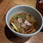 せきざわ - 『最後に温かいおそばの三昧』　１８７０円（税込）　鴨南