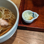 せきざわ - 『最後に温かいおそばの三昧』　１８７０円（税込）鴨南蛮