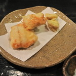 酒盃 - 季節の揚げ物