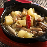 沖縄バル hana-hana - 中味のアヒージョ