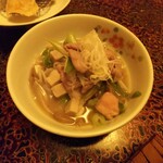 津軽路　弥三郎 - もつ煮込み（お得な弥三郎セット）