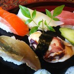 醍醐 - お寿司、左側