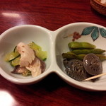 つきだしにもやはり貝＾＾