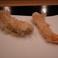 天ぷら 逢坂 - 海老は２回