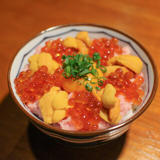 ノリスケ - 料理写真:ネギトロ ウニ いくら丼☆