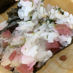 Hon'Noriya - 彩りがとても綺麗だった「カリカリ梅じゃこ」！これが一番美味しかったかな！？
