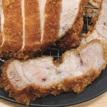 とんかつ 都 - 特リブロースカツ