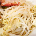 ラーメン二郎 - ヤサイ（そのまま）