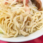 ラーメン二郎 - 麺