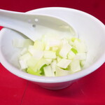 ラーメン二郎 - 白ネギ