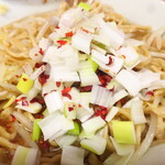 ラーメン二郎 - 白ネギ投下～♪