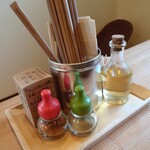 まいにち食堂 - 七味とお店オリジナルの緑の七味