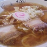 食堂 はせ川 - 醤油ラーメン６００円