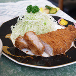 Tonkatsu Sekitei Hachiman Chaya - ろーすかつ定食（200g）