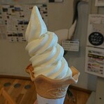 ショップマオイの丘 - 道の駅ソフトクリーム（コーン）300円JAFで△50円