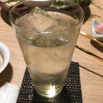 和牛 まつした 吟匠邸 - 竹鶴ハイボール(キリっと、オーセンティックバーのごとき仕上がり)