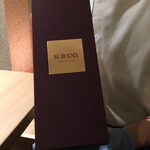 和牛 まつした 吟匠邸 - クリュッグ(金がないのでハーフ(笑))