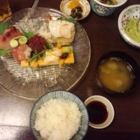 茶寮 もち月 - お刺身御膳